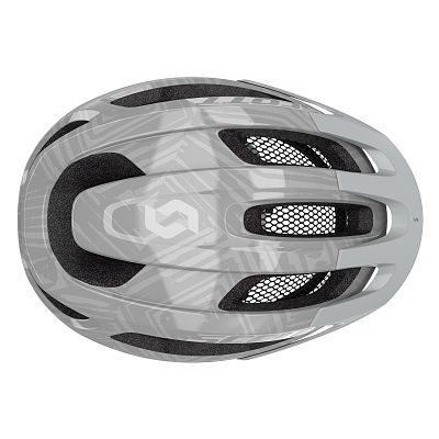 Превью Велошлем взрослый Шлем велосипедный SCOTT Supra Vogue Silver